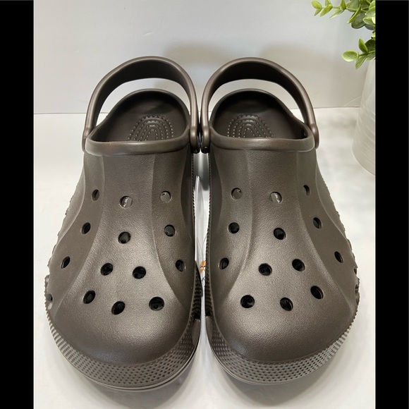 NEW Crocs Baya l Slip On Clogs Brown M10/W12,M11 - Picture 2 of 10